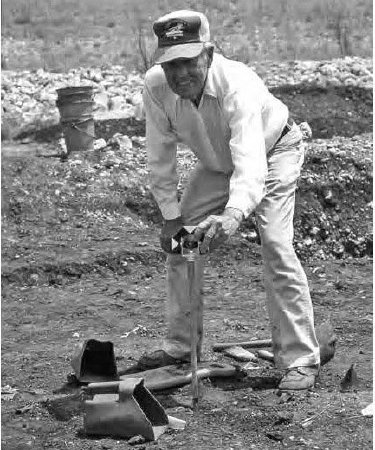 Archaeologist Tom Miller